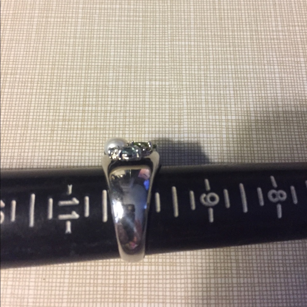 QVC  Amazing multicolor gemstone Sterling silver BAND - Picture 5 of 8